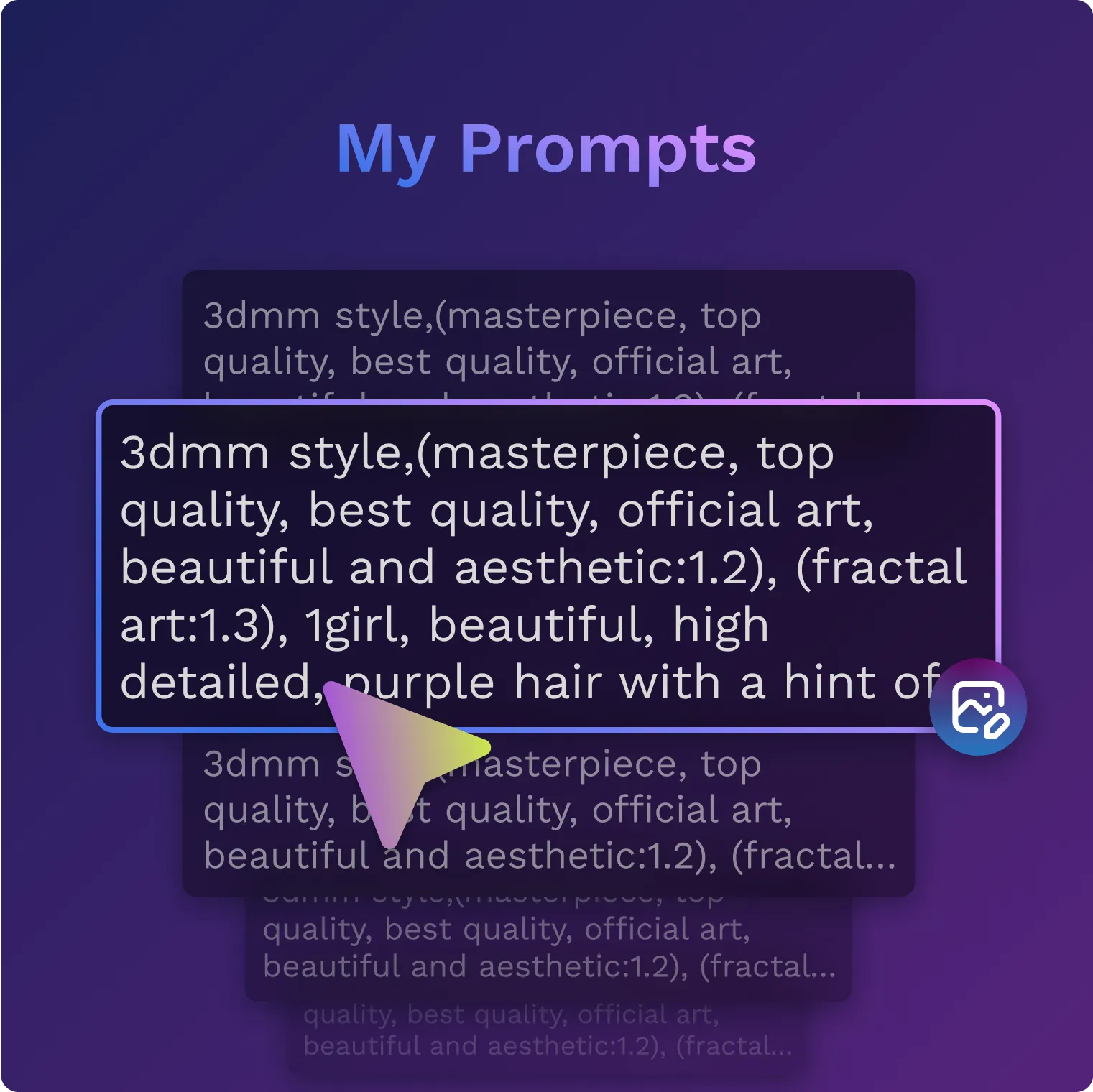 Manage Image Prompts