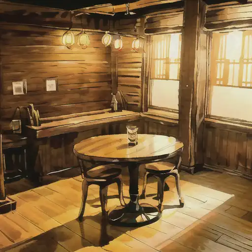coffee shop bar table,wooden walls